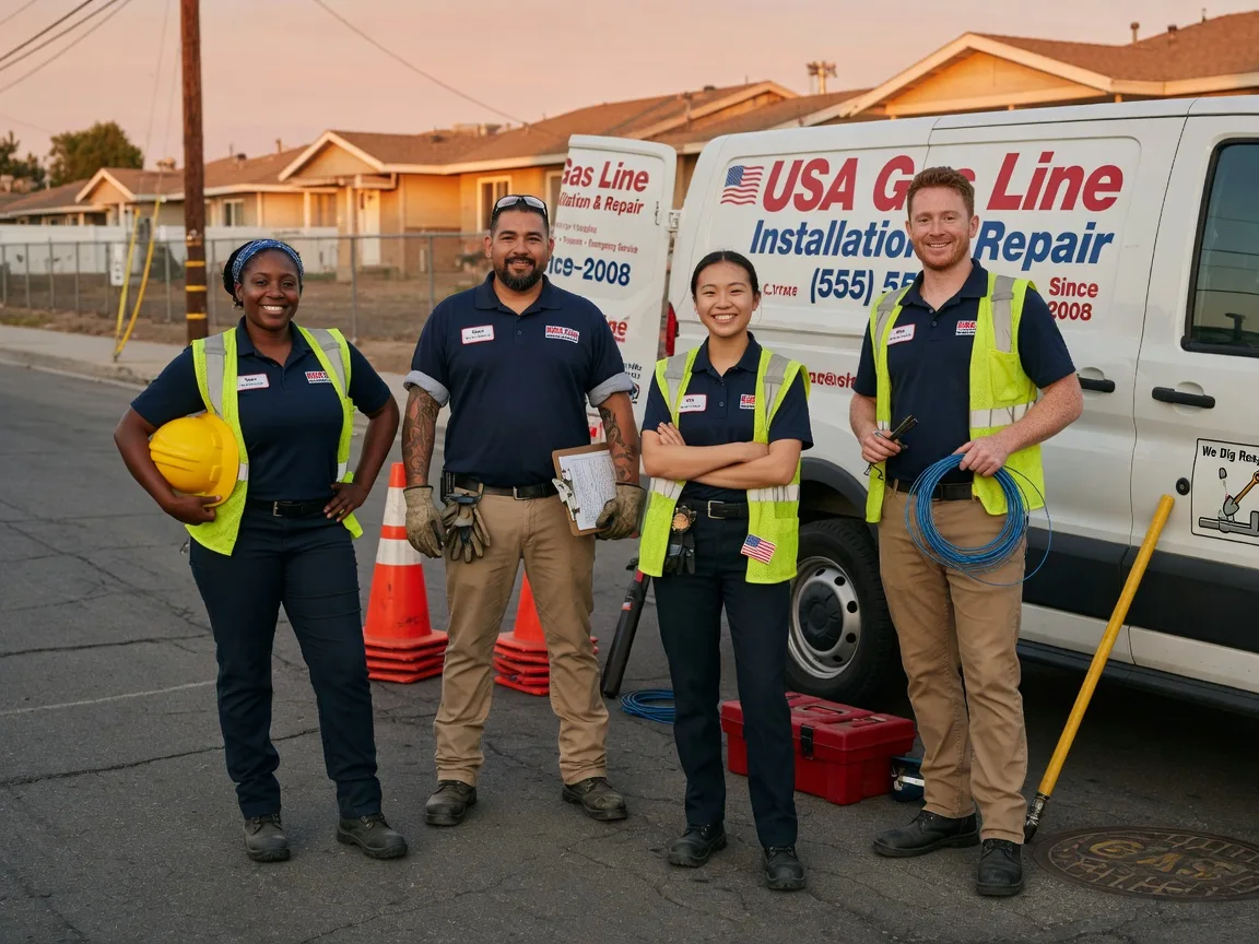Gas Line Installation company in Mad River, CA